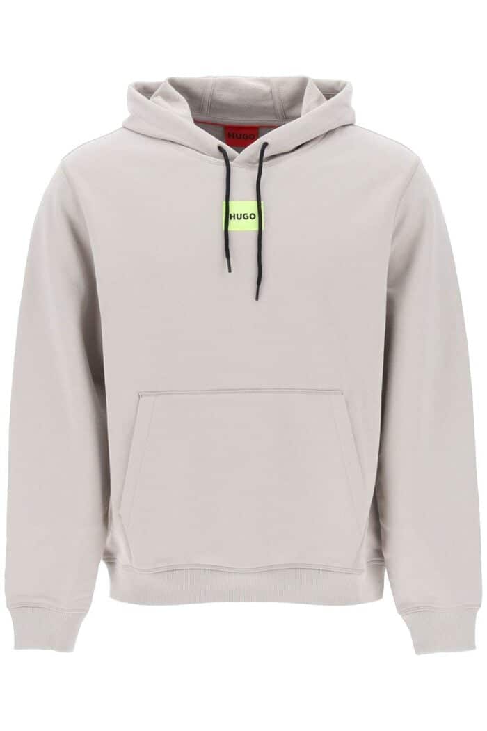 Hugo Logo Patch Hoodie