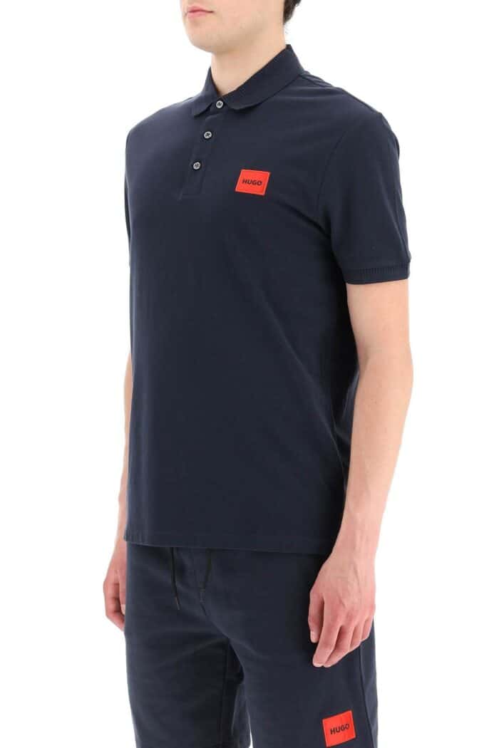 HUGO Logo Patch Polo Shirt