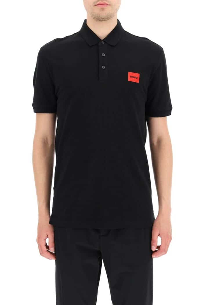 HUGO Logo Patch Polo Shirt