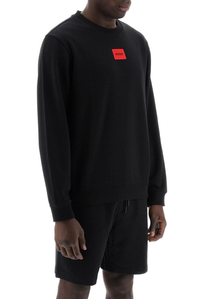 HUGO Logo Patch Sweatshirt