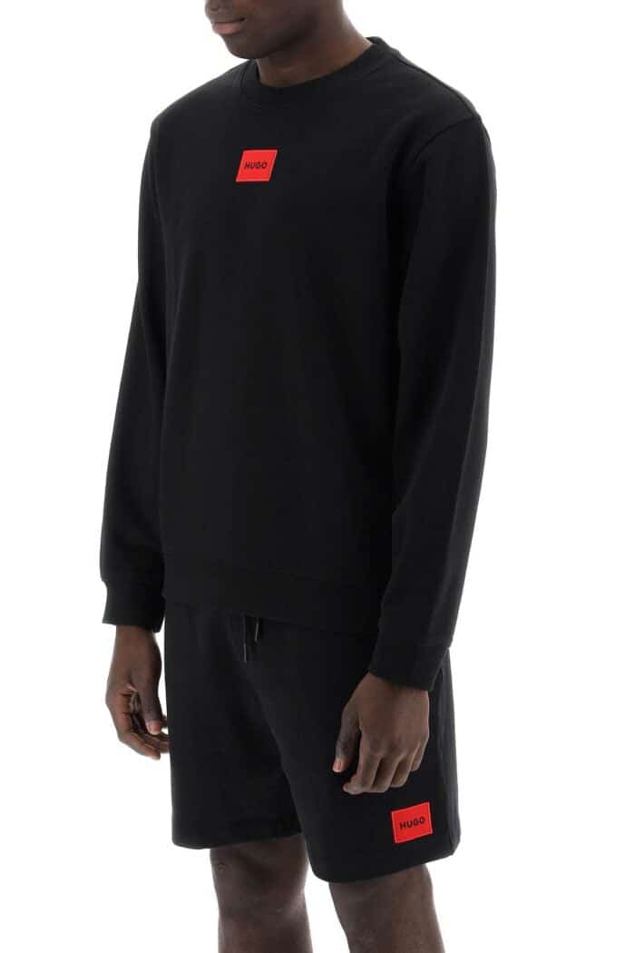 HUGO Logo Patch Sweatshirt