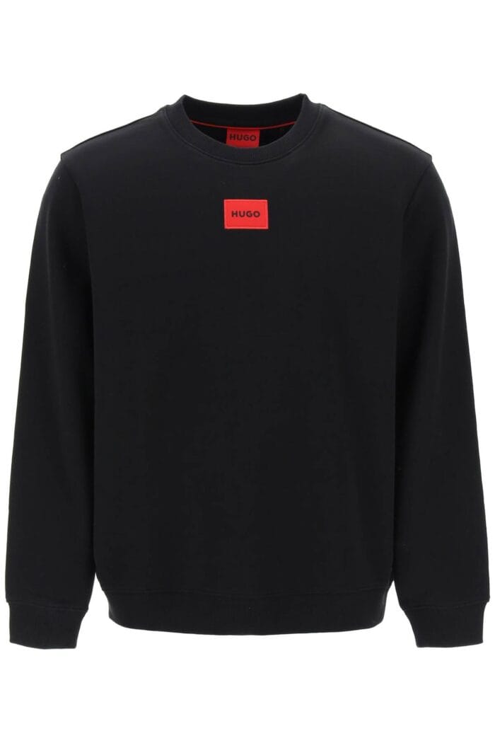 HUGO Logo Patch Sweatshirt