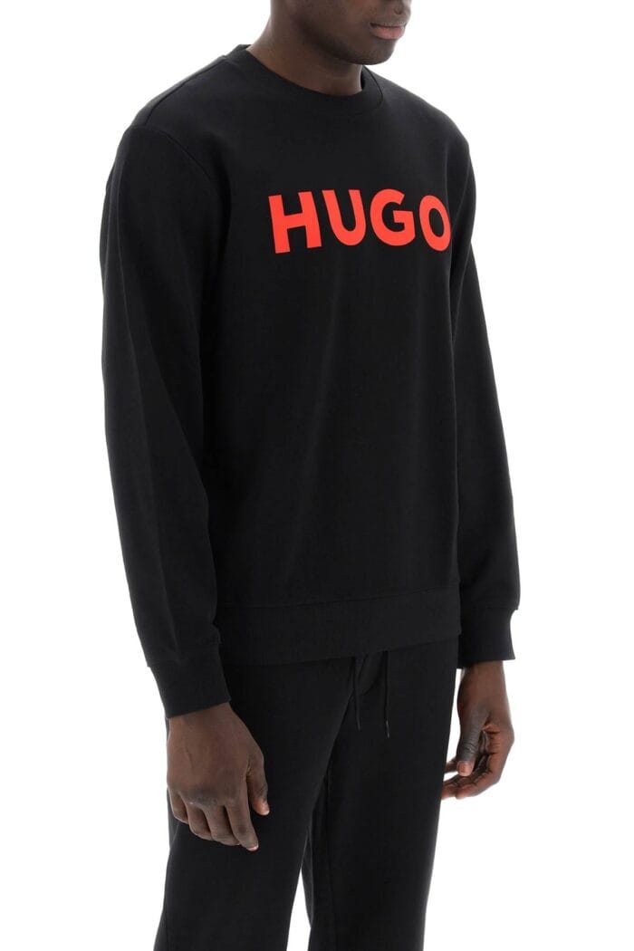 HUGO Logo Print Sweatshirt