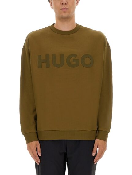 Hugo OVERSIZED JERSEY WITH LOGO