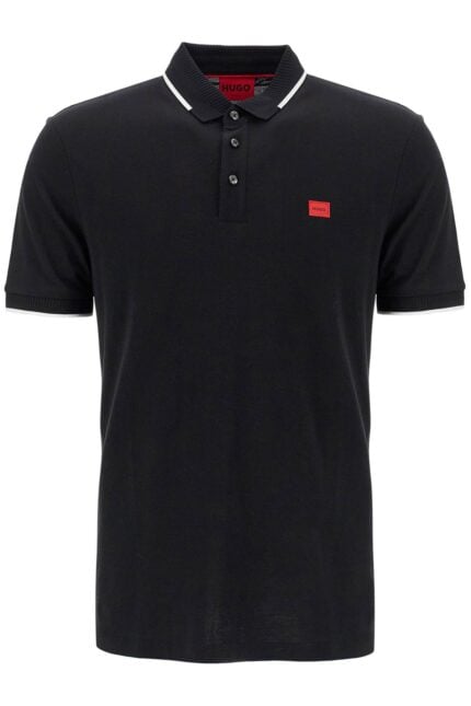 HUGO Polo Shirt With Contrasting Finishing Details