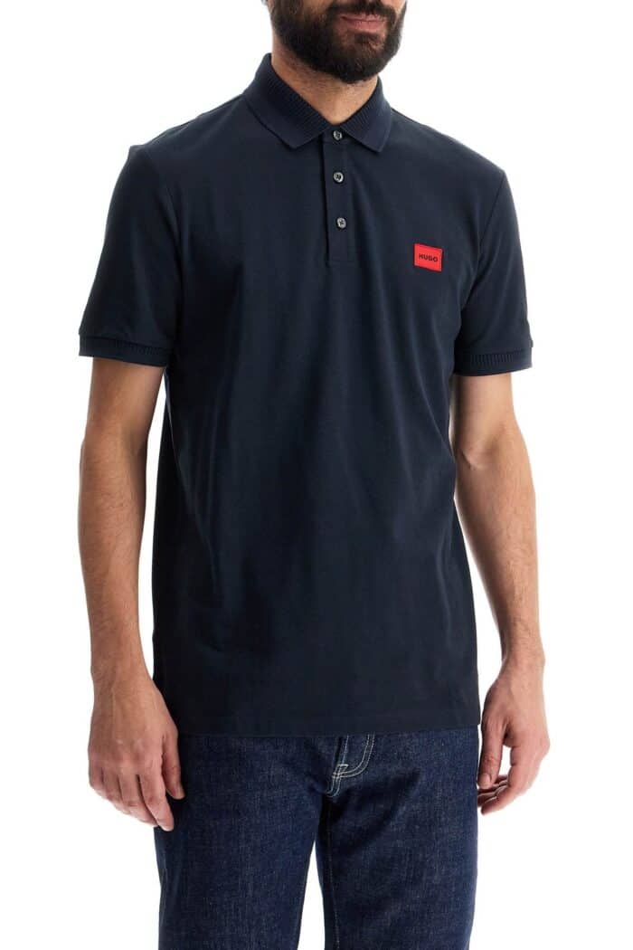 HUGO Polo Shirt With Logo Label