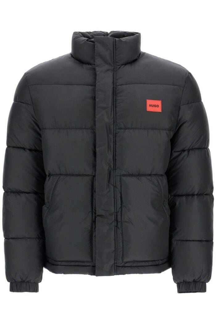 HUGO Regular Fit Black Puffer Jacket