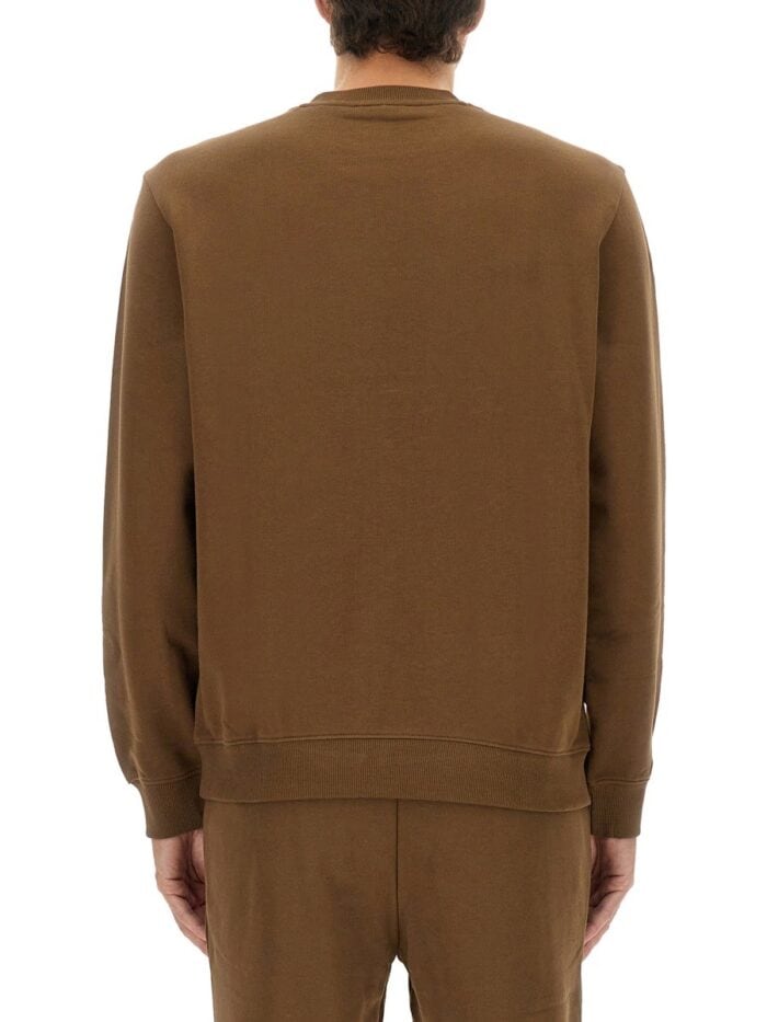 Hugo REGULAR FIT SWEATSHIRT WITH LOGO LABEL