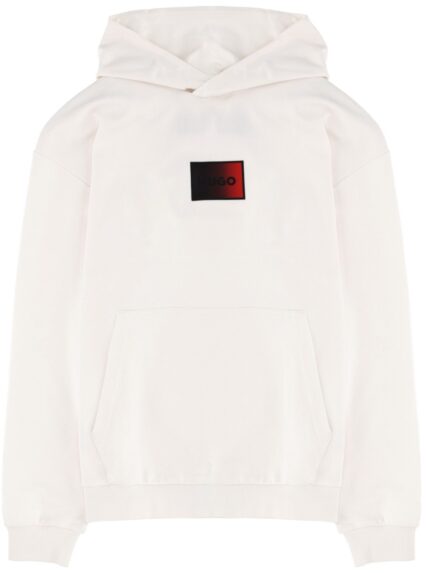 Hugo SWEATSHIRT WITH LOGO PATCH