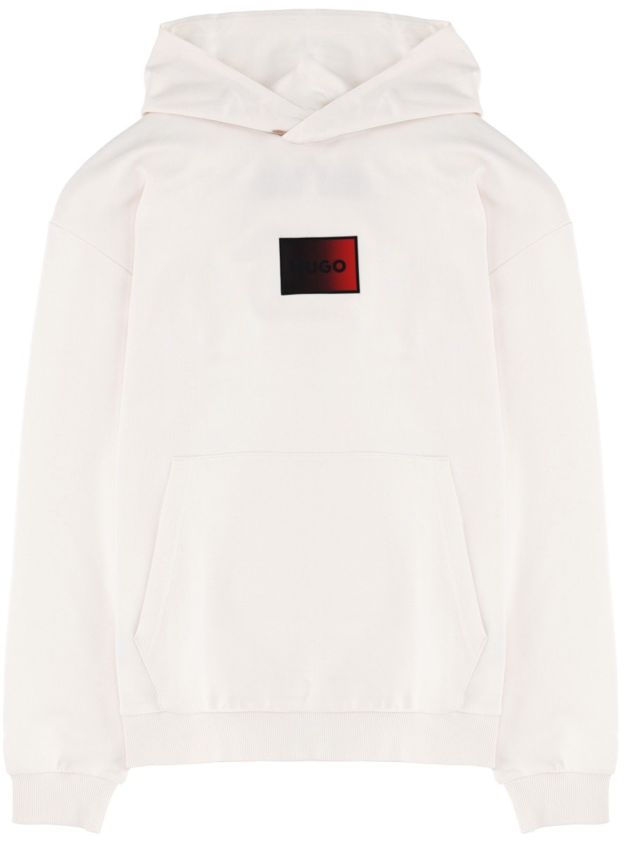 Hugo SWEATSHIRT WITH LOGO PATCH