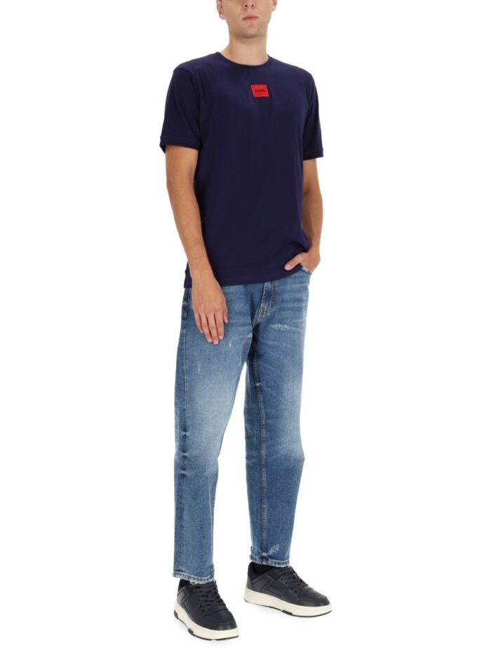 hugo t shirt with logo Hugo T-SHIRT WITH LOGO