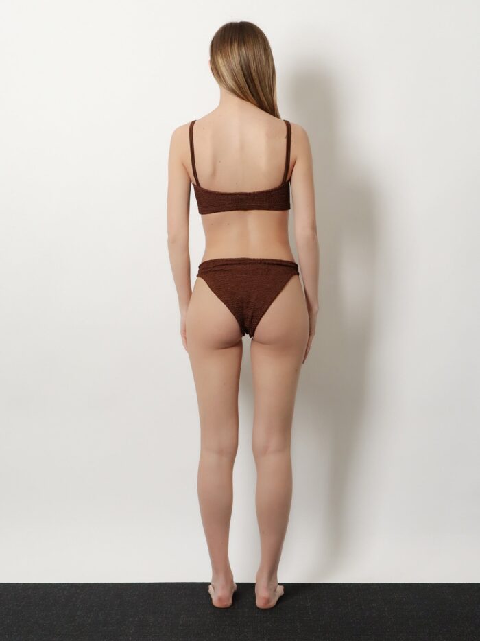 HUNZA G Cassie The Original Crinkle Bikini