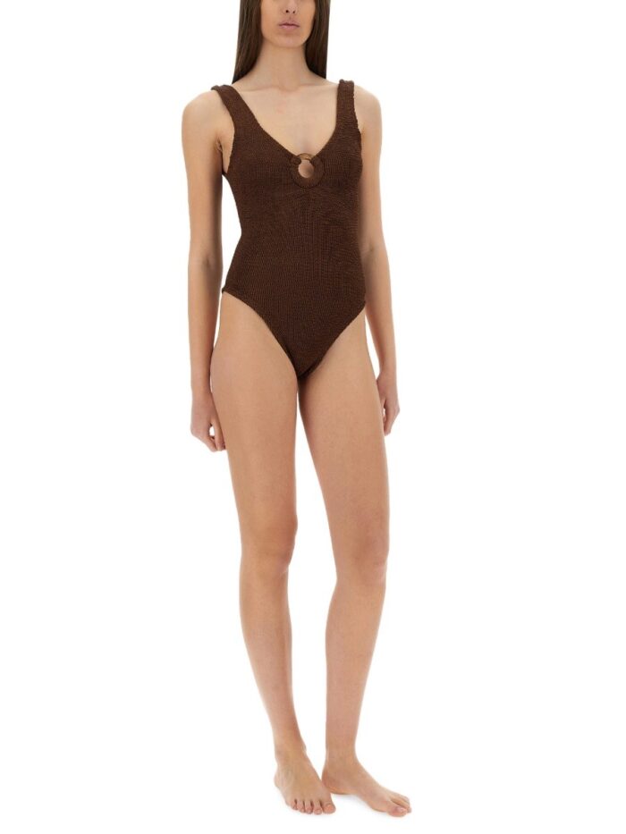 HUNZA G "CELINE SWIM" ONE PIECE SWIMSUIT