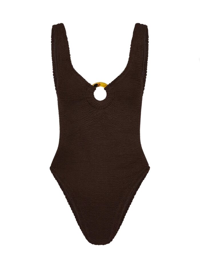 HUNZA G "CELINE SWIM" ONE PIECE SWIMSUIT
