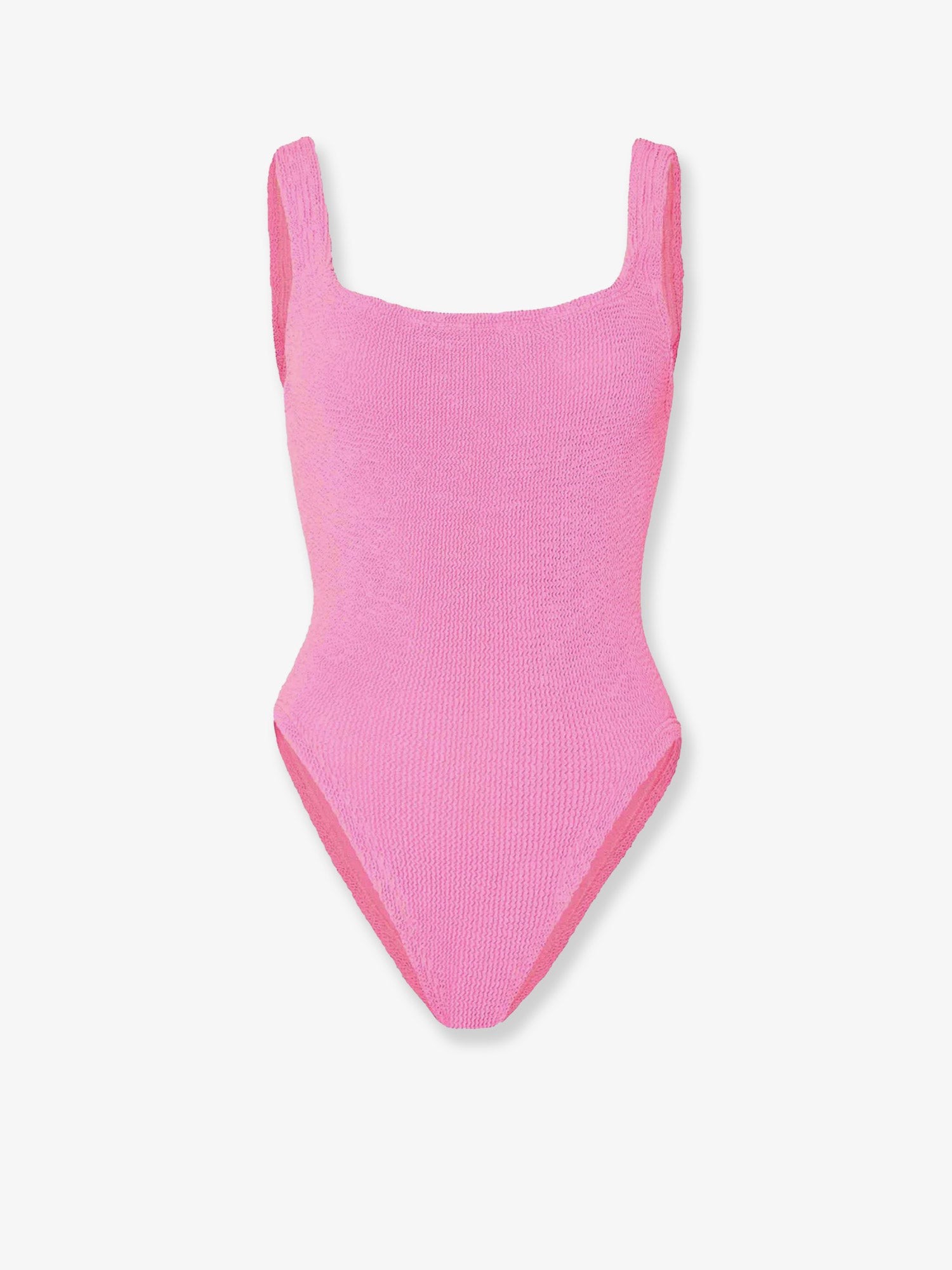 HUNZA G Crinkle Fabric One-piece Swimsuit