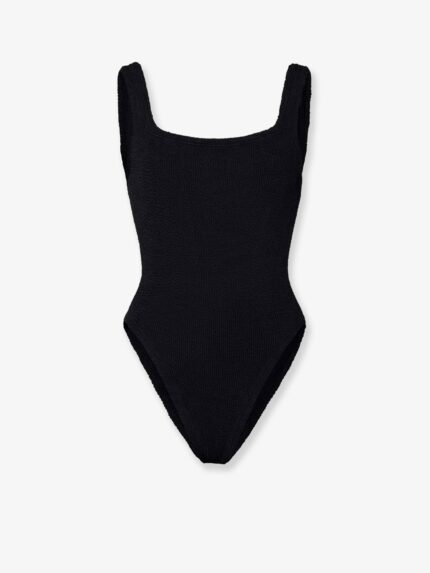 HUNZA G Crinkle Fabric One-piece Swimsuit