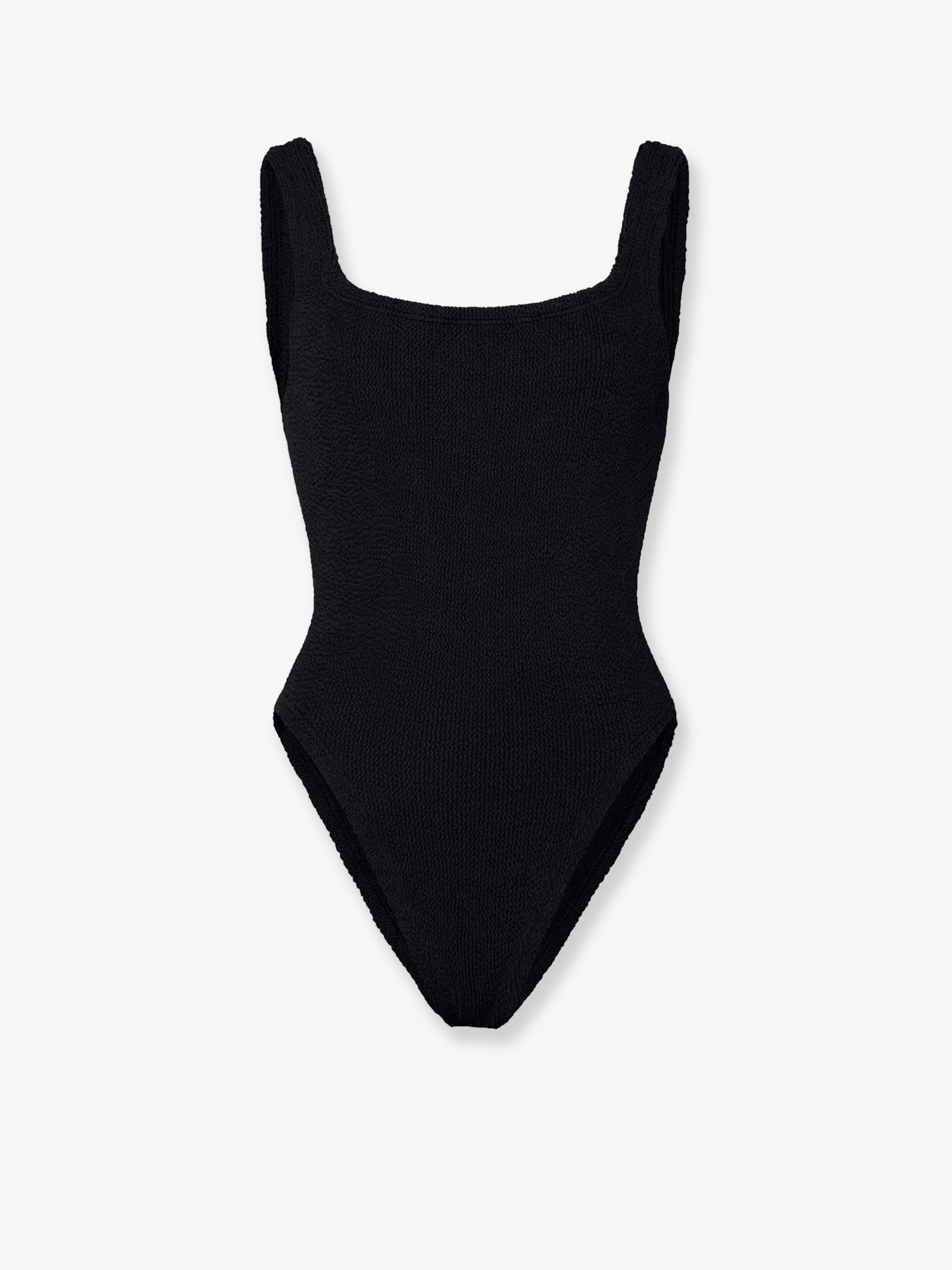 HUNZA G Crinkle Fabric One-piece Swimsuit