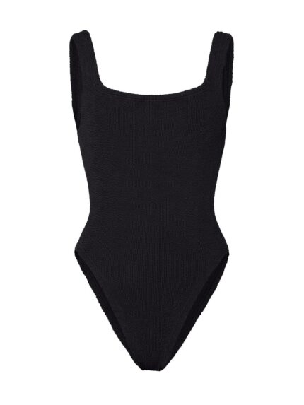 HUNZA G "SQUARE NECK SWIM" ONE PIECE SWIMSUIT