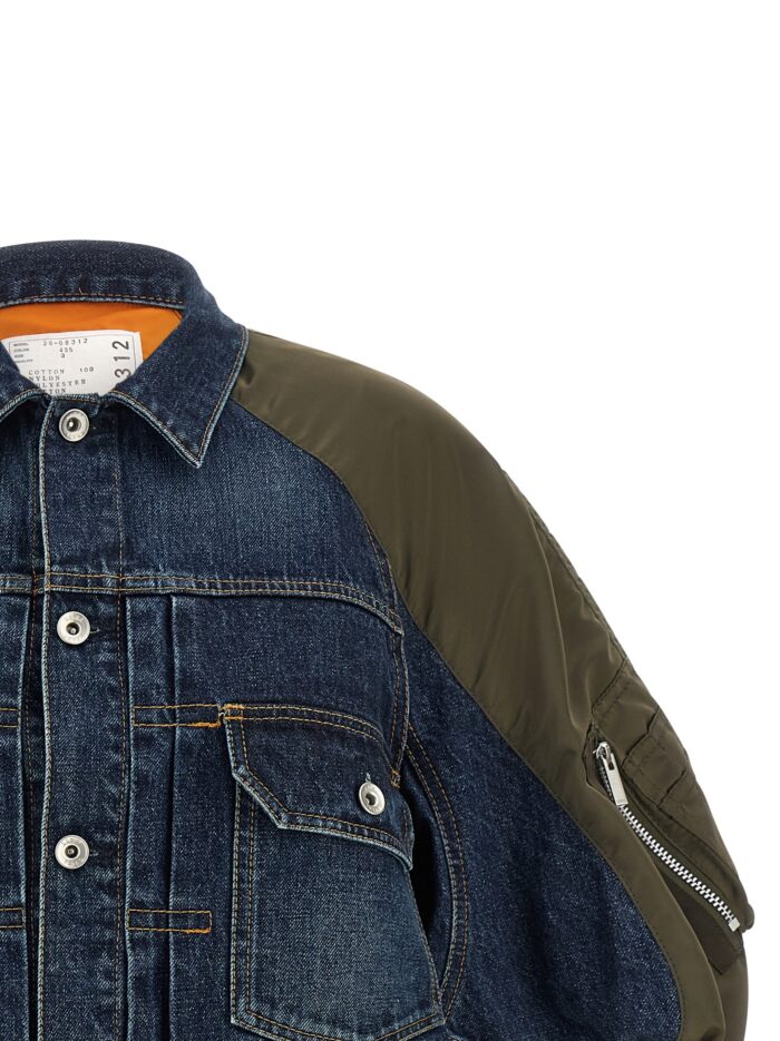 SACAI Hybrid Bomber Jacket