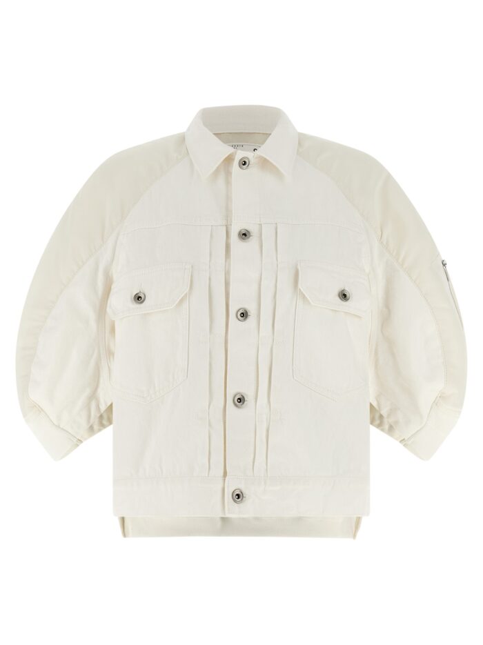 sacai hybrid bomber jacket SACAI Hybrid Bomber Jacket