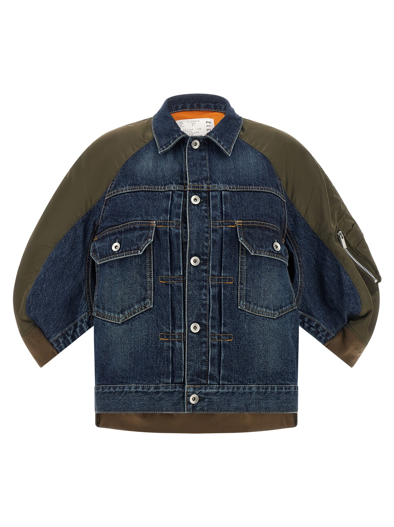 SACAI Hybrid Bomber Jacket