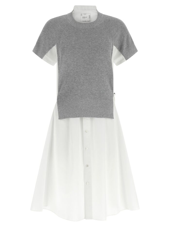 sacai hybrid dress SACAI Hybrid Dress