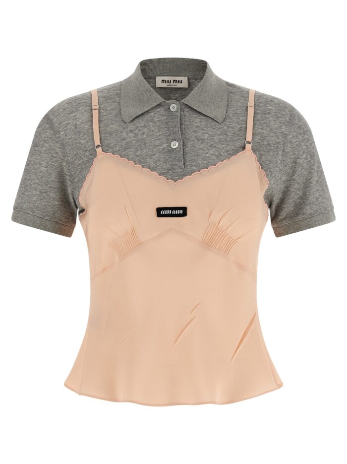 miu miu hybrid top Miu Miu Hybrid Top