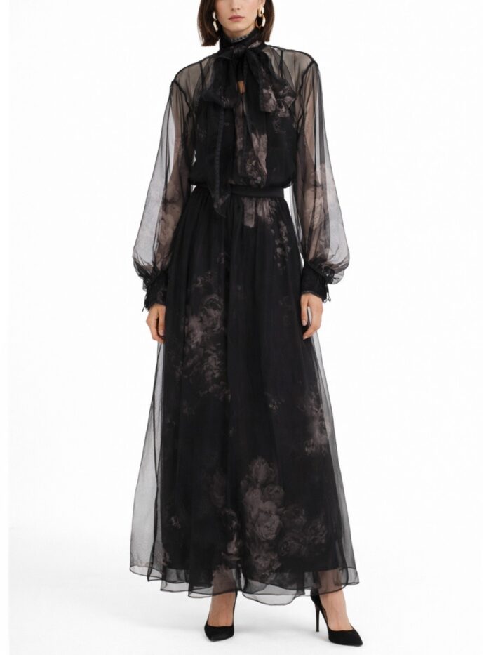 Zimmermann "hypnotic" Maxi Skirt