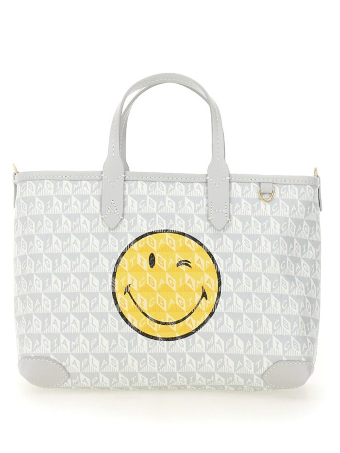 Anya Hindmarch Borsa Tote "i Am A Plastic Bag Wink" Xs