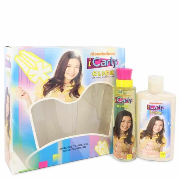 ICarly Click By Marmol & Son - Gift Set -- 3.4 Oz Eau De Toilette Spray + 8 Oz Body Lotion