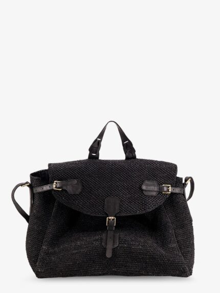 IBELIV Alpha Raffia Shoulder Bag