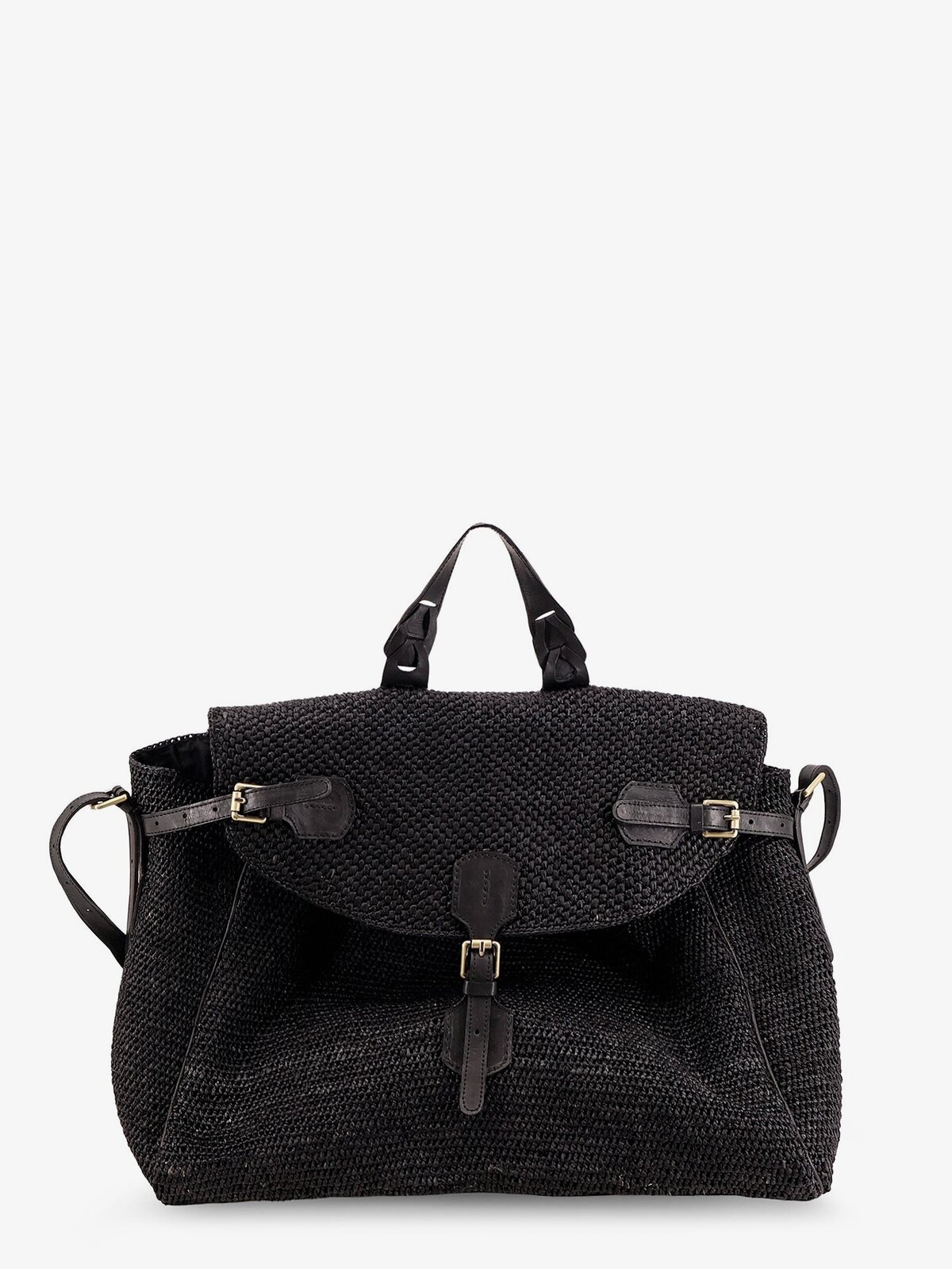 IBELIV Alpha Raffia Shoulder Bag