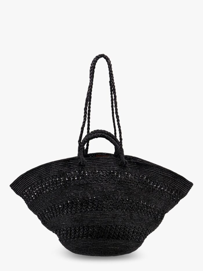 IBELIV Sol Perforated Rafia Handbag