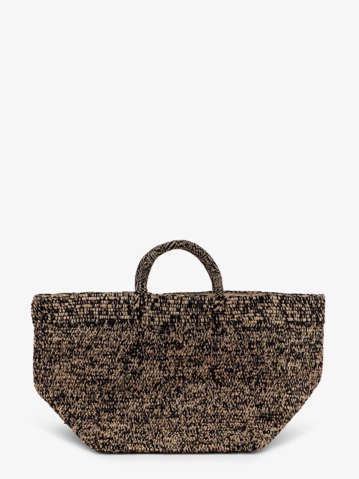 IBELIV Vanilla Raffia Handbag