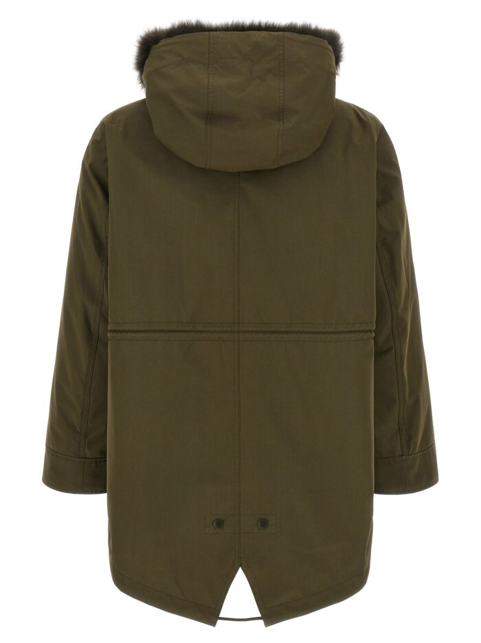 ARMY YVES SALOMON 'Iconic Short' Parka
