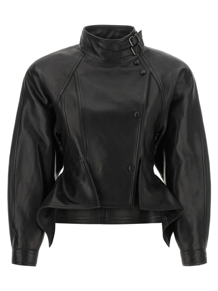 Balmain 'Iconica' Leather Jacket