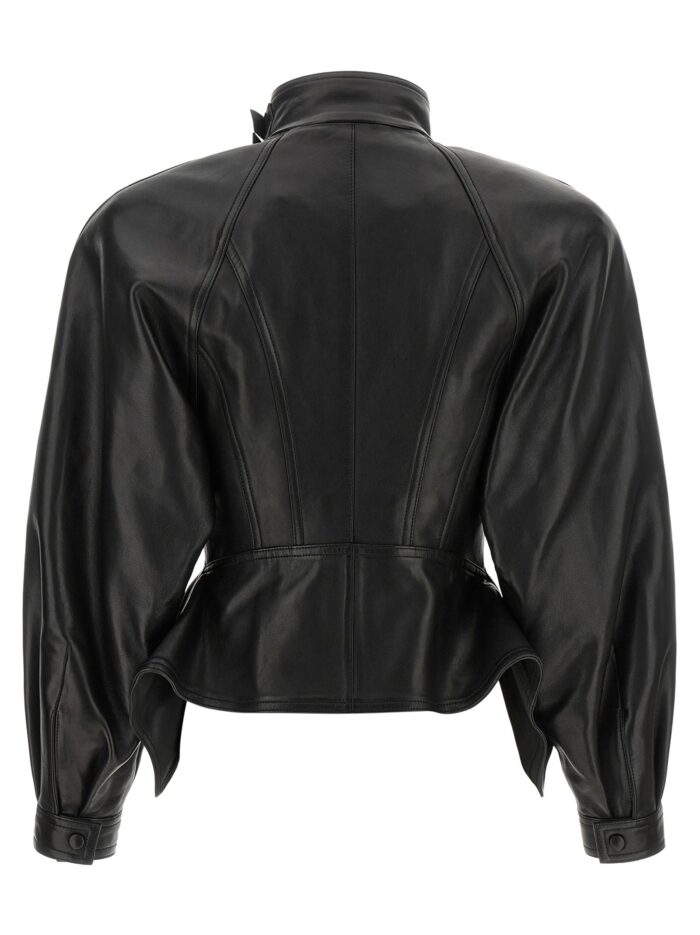Balmain 'Iconica' Leather Jacket