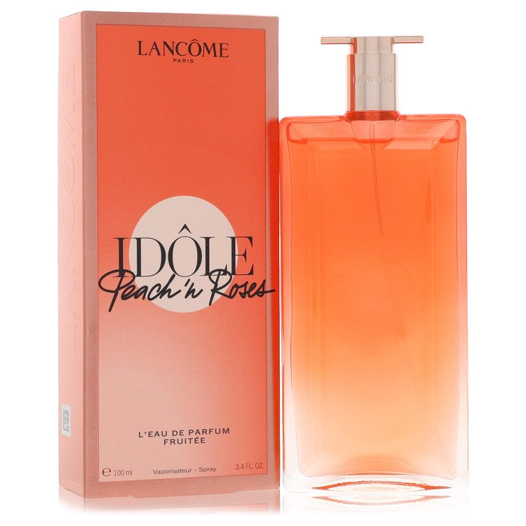 Idole Peach 'N Roses By Lancome - Eau De Parfum Spray 3.4 Oz