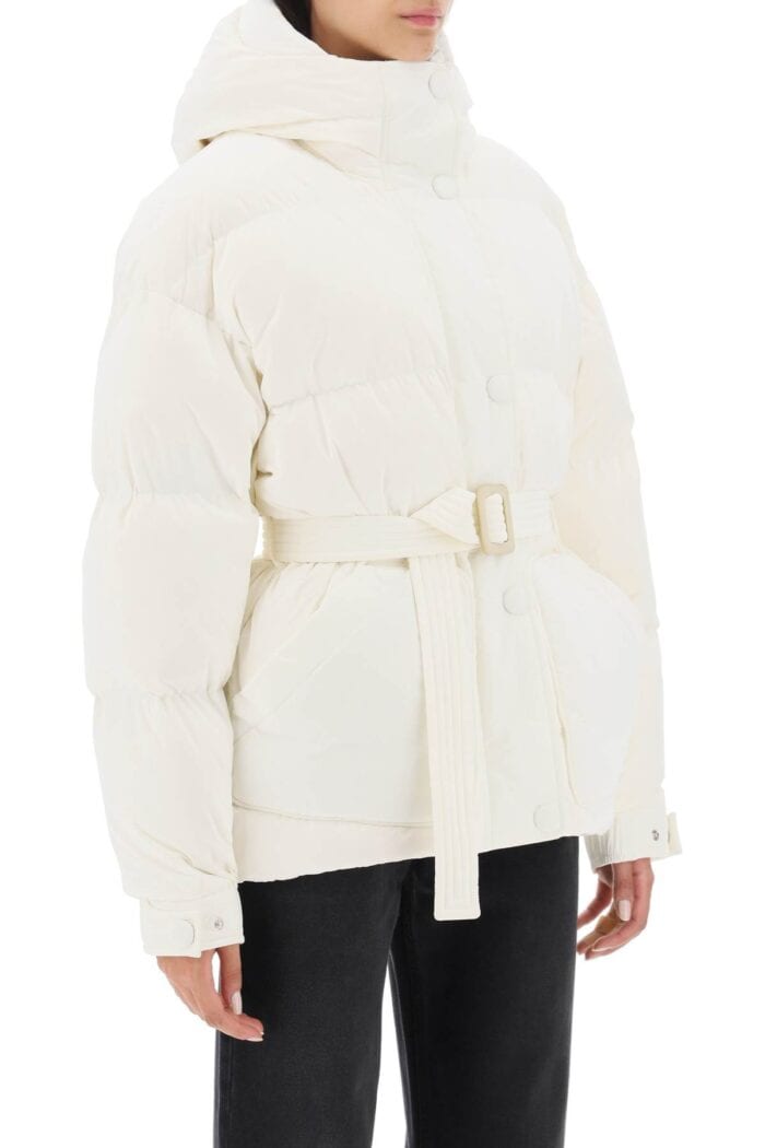 Ienki Ienki 'michlin' Belted Down Jacket