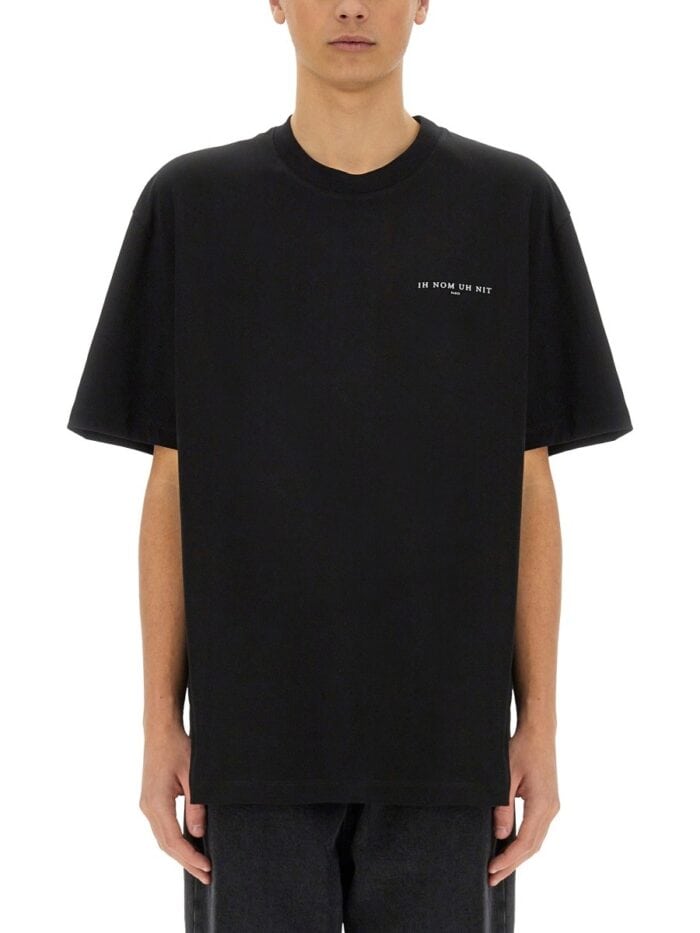 IH NOM UH NIT CROWN MASK PRINT T-SHIRT