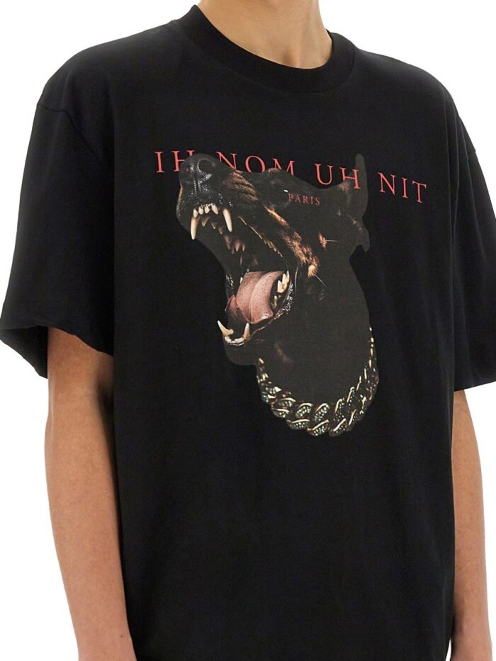 IH NOM UH NIT DOBERMANN PRINT T-SHIRT