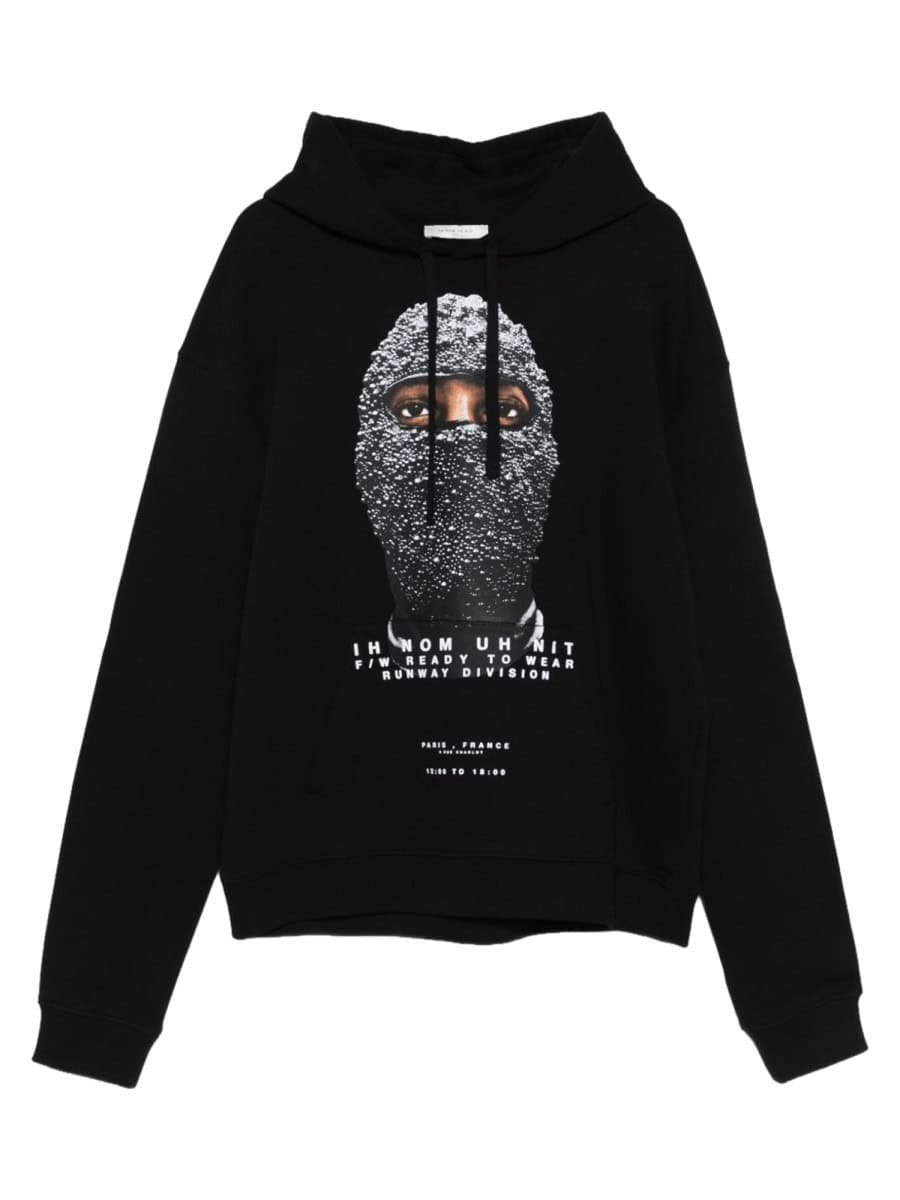 IH NOM UH NIT FELPA CON STAMPA