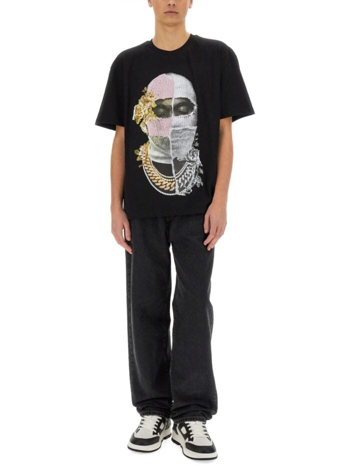 IH NOM UH NIT NEWSPAPER MAKS PRINT T-SHIRT