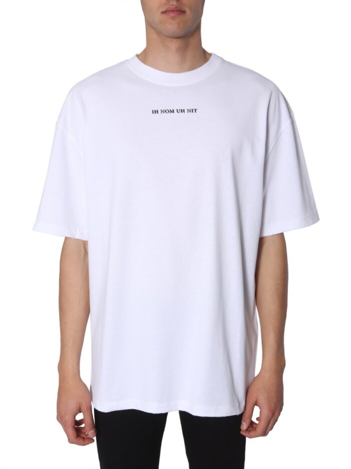 IH NOM UH NIT T-SHIRT CON LOGO E STAMPA BOWIE