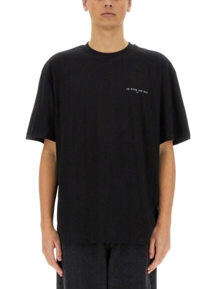 IH NOM UH NIT "THIS IS AUTHENTIC" MASK PRINT T-SHIRT