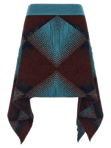KIKO KOSTADINOV 'Ikat Argyle' Skirt