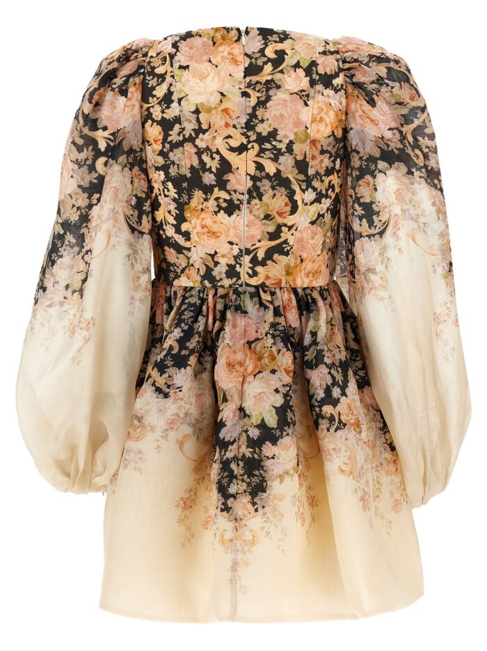 ZIMMERMANN 'Illustration Draped Mini' Dress