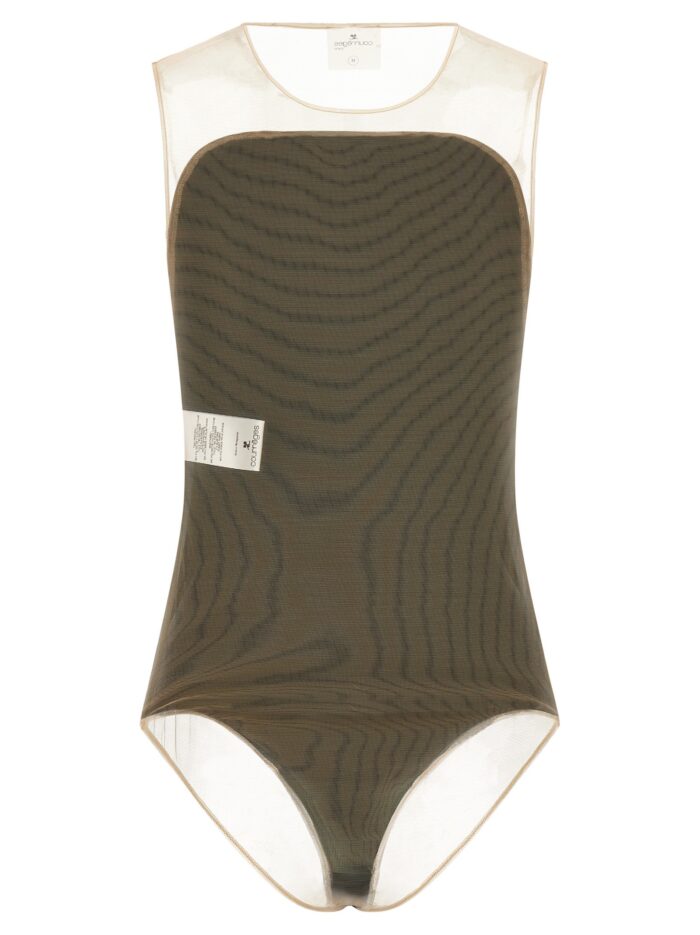COURREGES 'Ilusion Sunshiel' Bodysuit