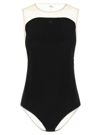 COURREGES 'Ilusion Sunshiel' Bodysuit