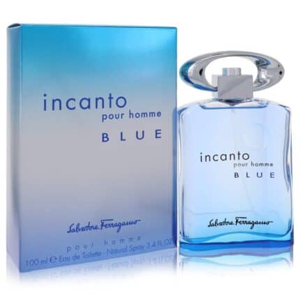 Incanto Blue By Salvatore Ferragamo - Eau De Toilette Spray 3.4 Oz